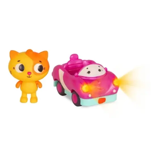 B. toys Light Up Cars 3 pack - Lolo, Woofer, Jax image {2}