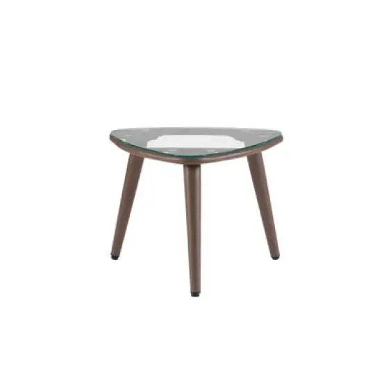 3pc Bertram Outdoor Wicker Conversation Set Gray - Linon image {8}