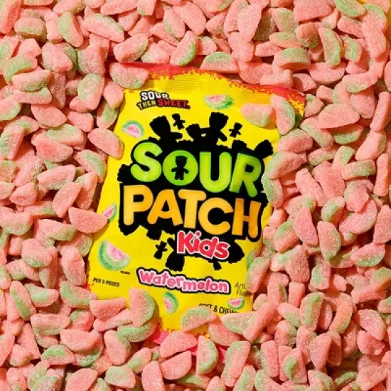 Sour Patch Kids' Watermelon King Size Candy - 3.46oz image {2}