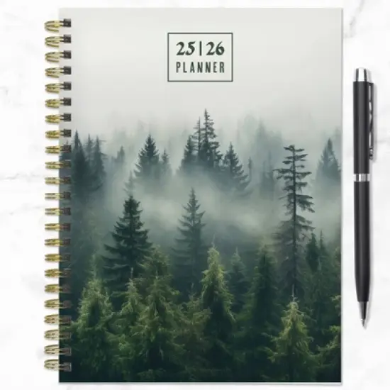 TF Publishing July 2025 - June 2026 Mystic Forest Medium Weekly Monthly Planner image {5}