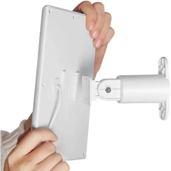 Wasserstein Solar Panel Compatible with Ring Spotlight Cam Battery and Ring Stick Up Cam Battery (1 Pack) image {4}