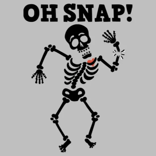 Women's Lost Gods Halloween Oh Snap T-Shirt image {1}