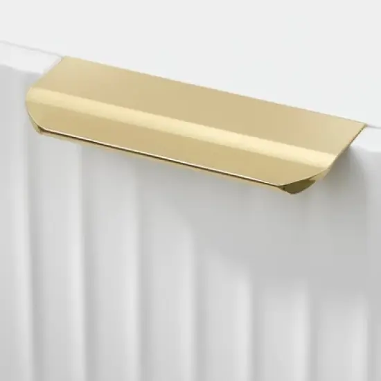 Valen Channel Front Large Buffet White - Lifestorey image {6}