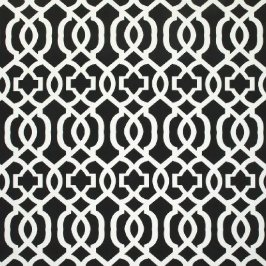 2pc Geometric Outdoor Wicker Seat Cushions - Pillow Perfect image {2}