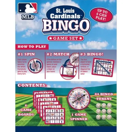 MasterPieces Kids Games - MLB St. Louis Cardinals Bingo image {3}