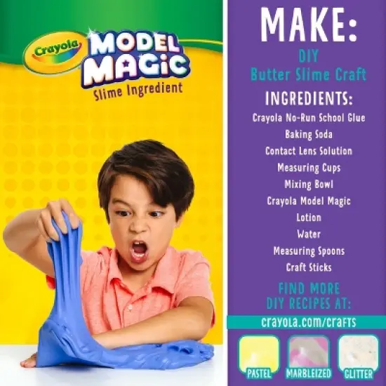 Crayola 4oz Model Magic - White: Non-Drying, Reusable, Non-Toxic Modeling Clay for Kids, Creative Thinking, Ages 3+ image {5}