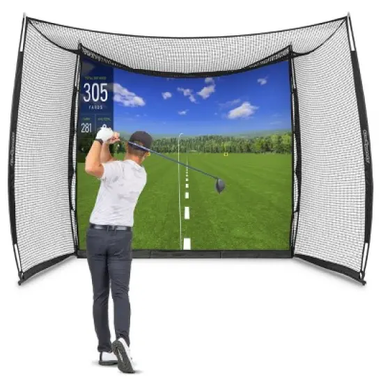 GoSports Range Cage Golf Practice Hitting Net image {6}