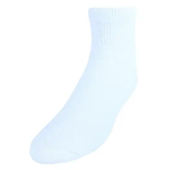 CTM Men's Cushioned Diabetic Ankle Socks (3 Pair Pack) image {3}