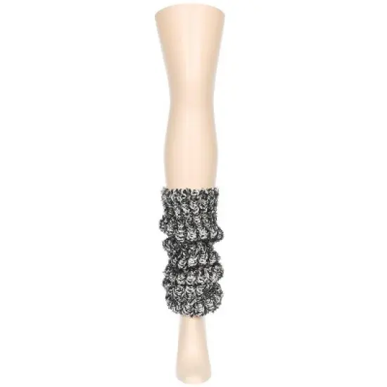 Memoi Women's Ursula Ultimate Metallic Mix Knit Legwarmer image {1}