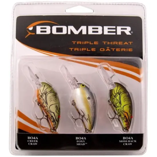 Bomber Triple Threat 1/4 oz Fishing Lures image {2}