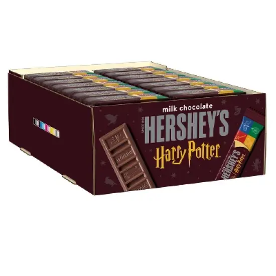 HERSHEY'S Milk Chocolate Harry Potter Halloween Candy Snack Size Box - 18.9oz/42pc image {1}