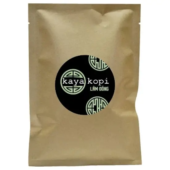 Kaya Kopi Premium Lam Dong From Bao Loc Region, Lam Dong, Vietnam - Energy Robusta Roasted Whole Coffee Beans, 12 Ounce image {5}