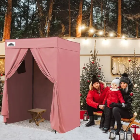 EAGLE PEAK Flex Compact 5x5 Pop-up Canopy Changing Room, Portable Privacy Dressing Room image {12}