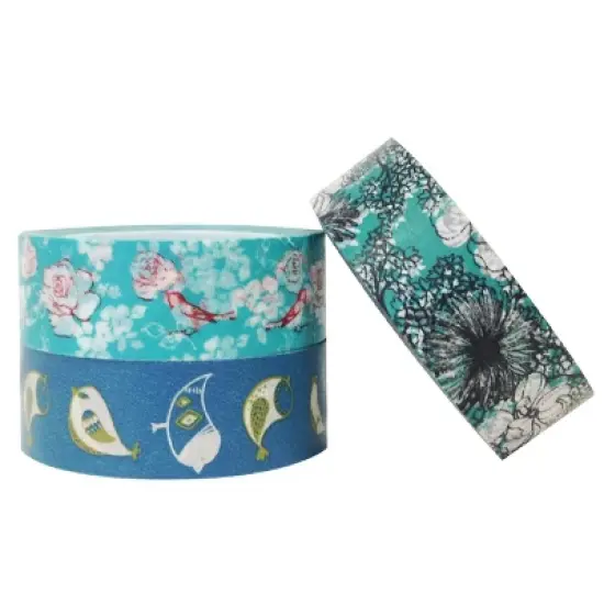 Wrapables Washi Tape (Set of 3) image {10}