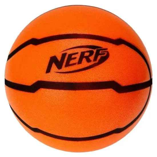 NERF Quiet Court Official Sized Basketball - Orange: Shell, Age 6+ image {11}