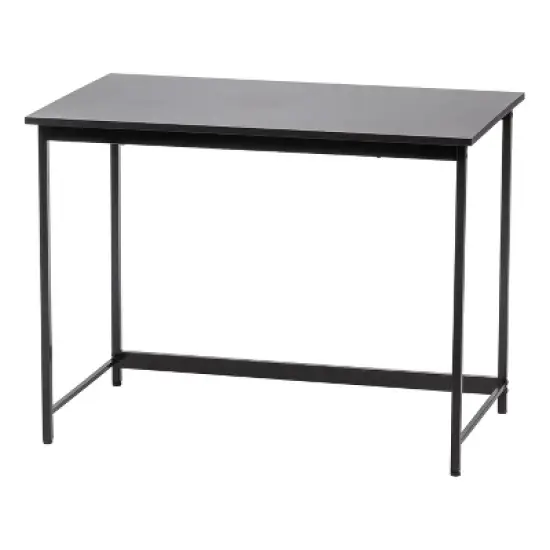 IRIS USA Simple Design Office Desk, Black image {8}