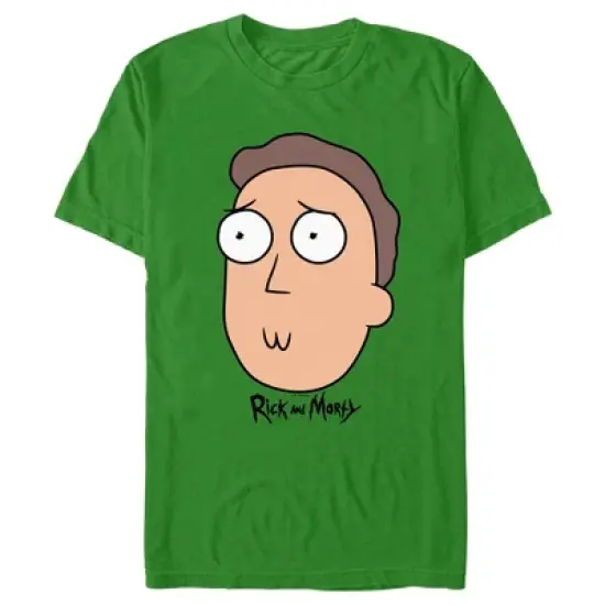 Men's Rick And Morty Jerry Big Head T-Shirt image {4}
