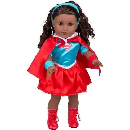Dress Along Dolly Superwoman Outfit for American Girl Doll image {1}