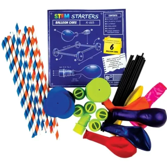 Teacher Created Resources STEM Starters, Balloon Cars image {1}