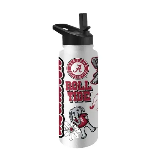 NCAA Alabama Crimson Tide 34oz Native Quencher Bottle image {1}