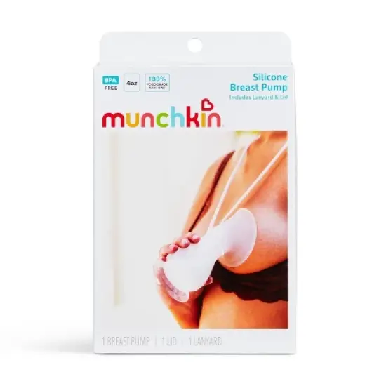 Munchkin Silicone Manual Breast Pump - 1oz image {5}