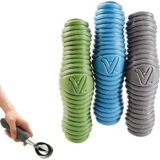 HealthSmart Groovy Grips Ergonomic Universal Handle Grips for Home, Kitchen, Sporting Equipment, Garden and the Outdoors, Comfortable and Versatile image {4}