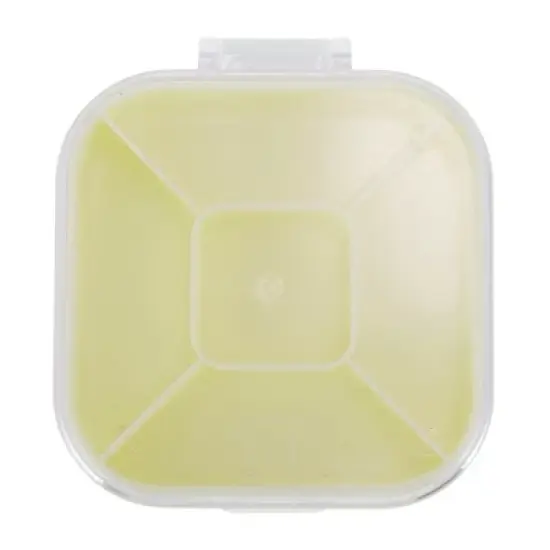 Unique Bargains 5 Grid Portable Pill Case 1 Pc image {7}