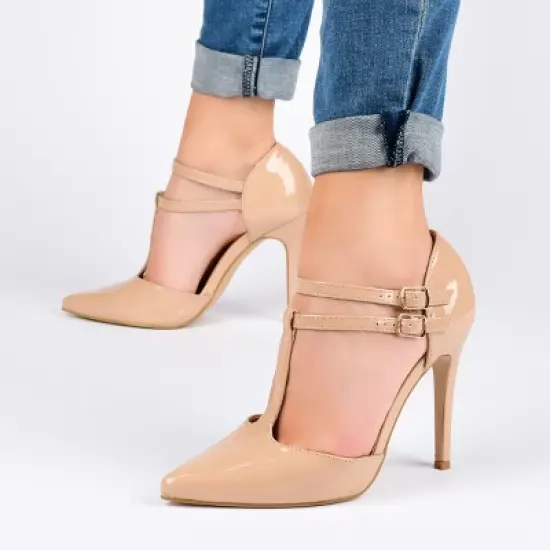 Journee Collection Womens Tru Pointed Toe High Stiletto Pumps image {8}