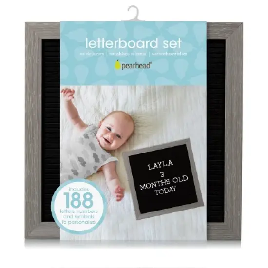 Pearhead 10"x 10" Letterboard Set image {5}