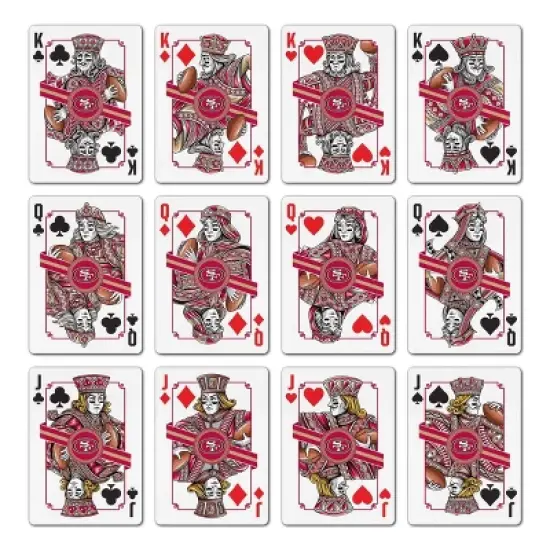 NFL San Francisco 49ers Playing Cards image {1}