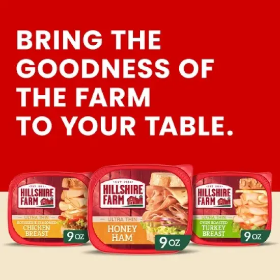 Hillshire Farm Ultra Thin Deli Select Honey Ham - 9oz image {7}