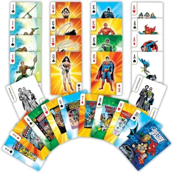 MasterPieces Officially Licensed Justice League Playing Cards - 54 Card Deck for Adults image {2}