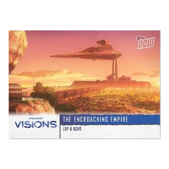 TOPPS NOW 2021 Star Wars Visions 5-Card Pack | Lop & Ocho image {3}