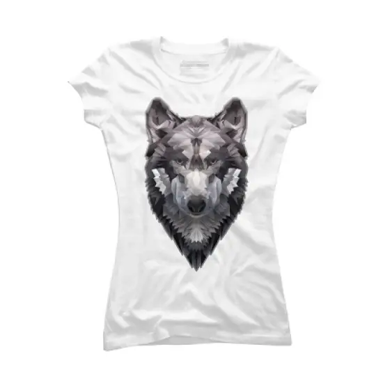 Junior's Design By Humans Alpha \Gray\"" By Landauart T-Shirt image {4}