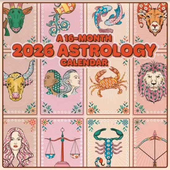Trends International 2026 Astrology 12"x12" Wall Calendar image {7}