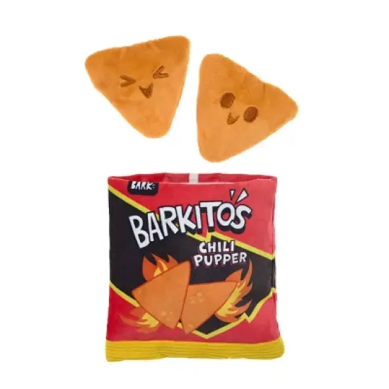 BARK Summer Big Shake Lake Chilli Pupper Barkitos Dog Plush Toy - 3pc image {2}
