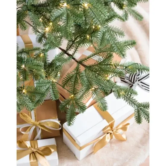 Balsam Hill Pre-Lit Alpine Balsam Artificial Christmas Tree image {8}