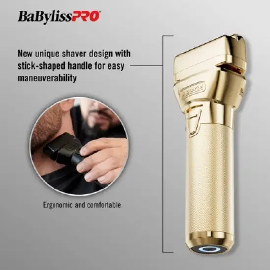 BaBylissPRO FXONE GOLDFX Double-Foil Shaver image {4}