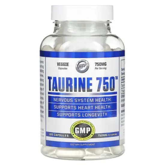 Hi Tech Pharmaceuticals Taurine 750, 750 mg, 120 Capsules image {3}