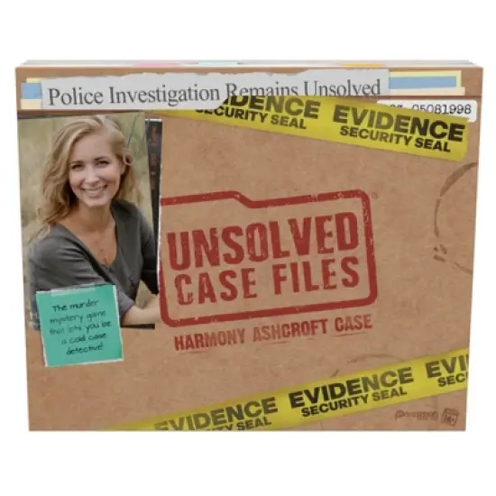 Pressman Unsolved Case Files: Harmony Ashcroft Board Game image {9}