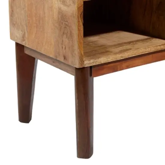 Modern Mango Wood Buffet Brown - Olivia & May image {2}