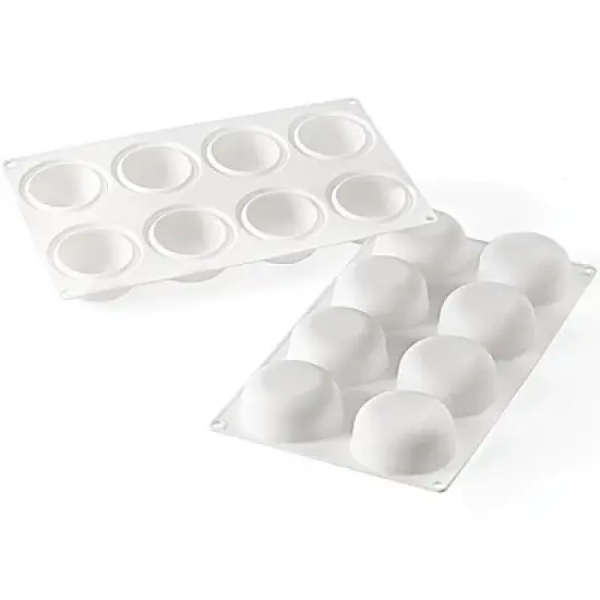 Silikomart Flexible Silicone Mold, "Stone" 2.9 Oz, 8 Cavities image {3}