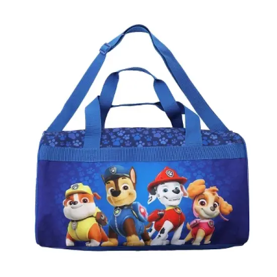 Paw Patrol Pups & Logo 3-Piece Youth Duffle Bag Travel Set With Pilot Case & Luggage Tag image {2}