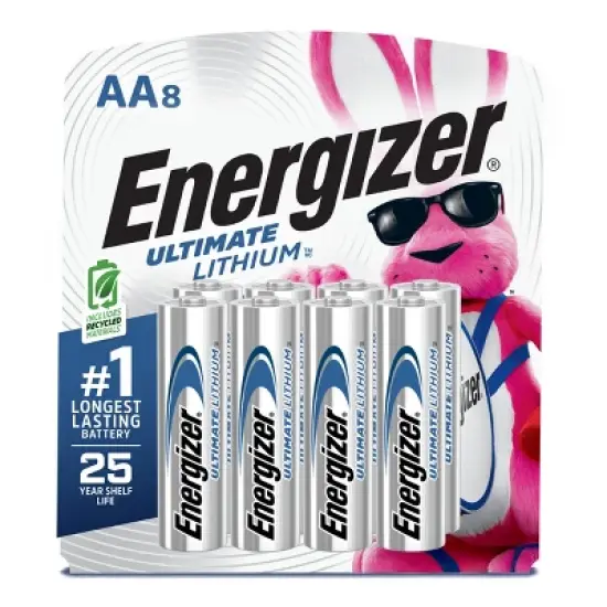Energizer Ultimate Lithium AA Batteries - Lithium Battery image {9}