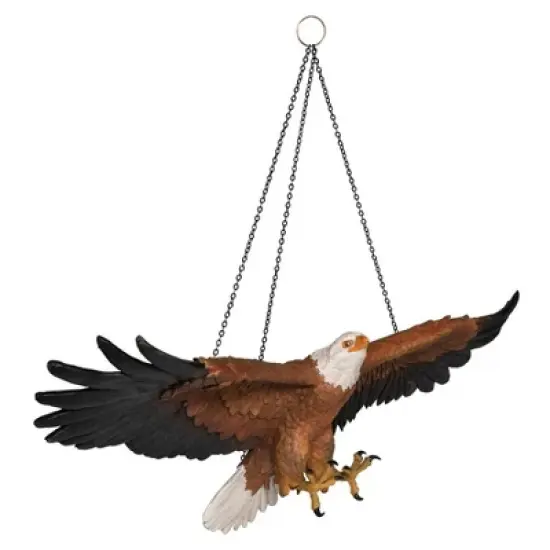 Design Toscano Flight of Freedom Hanging Eagle Sculpture: Set of Two image {5}