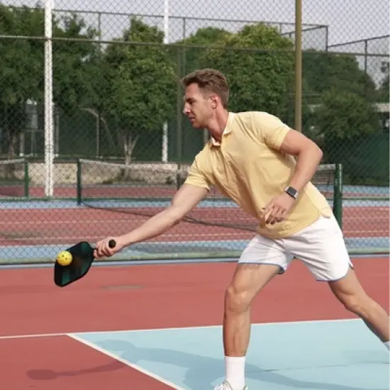 Orca Charter Polymer Honeycomb Pickleball Paddle Deluxe Combo Set - Blue/Black image {3}