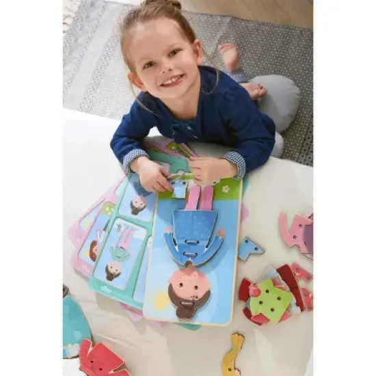 HABA Dress Me Threading Game image {8}