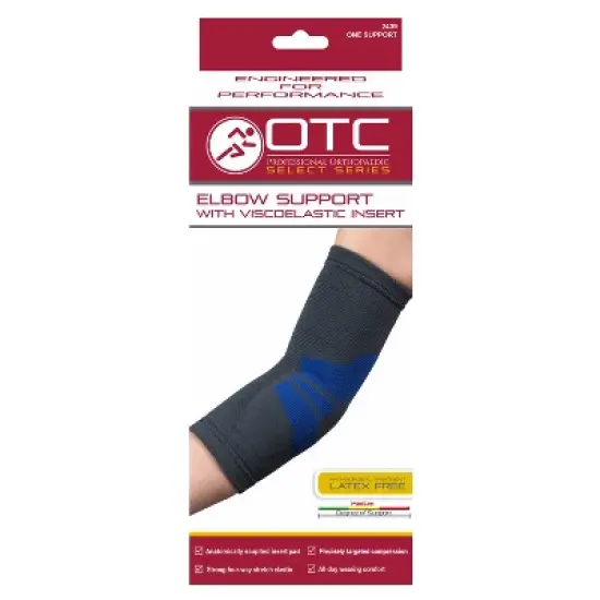 OTC Elbow Brace, Compression Recovery, Gel insert image {3}