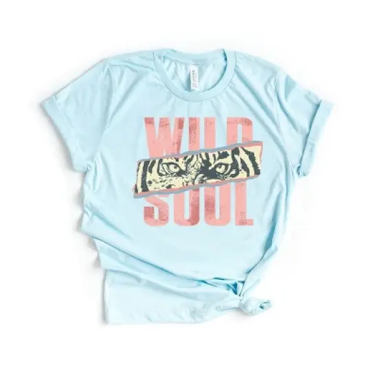 Simply Sage Market Women's Wild Soul Tiger Short Sleeve Graphic Tee image {5}