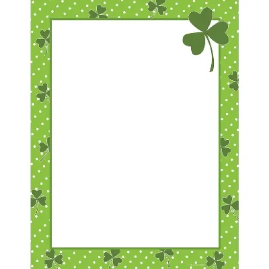 Great Papers Clover Dots Letterhead 80/Pack 2013226 image {1}